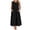 Black, variant on Womens Dresses Summer Sleeveless Sun Dress Maxi Long Dresses Round Neck Loose Lightweight Casual Travel Dresses with Pockets