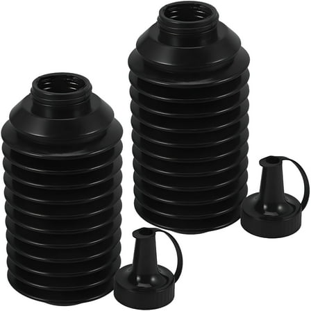 BESTSKY Toy Bullets Beads Bottle, 2pcs Foldable Gel Ball Holder Refill Container Liquid Toy Bead Holder Outdoor Game Accessories 600ml