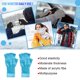 thumbnail image 5 of Jumpingount 1 par de guantes sin dedos, accesorio de ropa de invierno cómodo, cubiertas de mano elásticas, guante largo para exteriores, lago Type2 NO2, 5 of 6