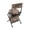 Rust, variant on 360° Swivel Hunting Chair for Blinds,Camouflage Foldable Ground Blind Chair with Backrest and Storage Bag,Portable Silent Rotating Chair,for Deer Turkey Hunting, Fishing, Camping (Rust)