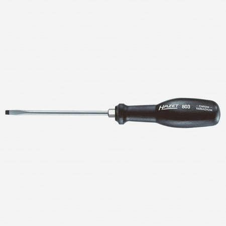 UPC: 4000896089109 | Hazet 803S-55 Trinamic 5.5 x 125mm Slotted Screwdriver – Hex Bolster