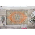 thumbnail image 5 of Anti-Slip Carpet Rug, Orange Rugs, Turkish Rug, Luxury Rug, Anatolian Rugs, Floral Medallion Rug, Office Decor Rugs, Popular Rug, Large Rug, 1.7'x2.3' - 50x70 cm, 5 of 8