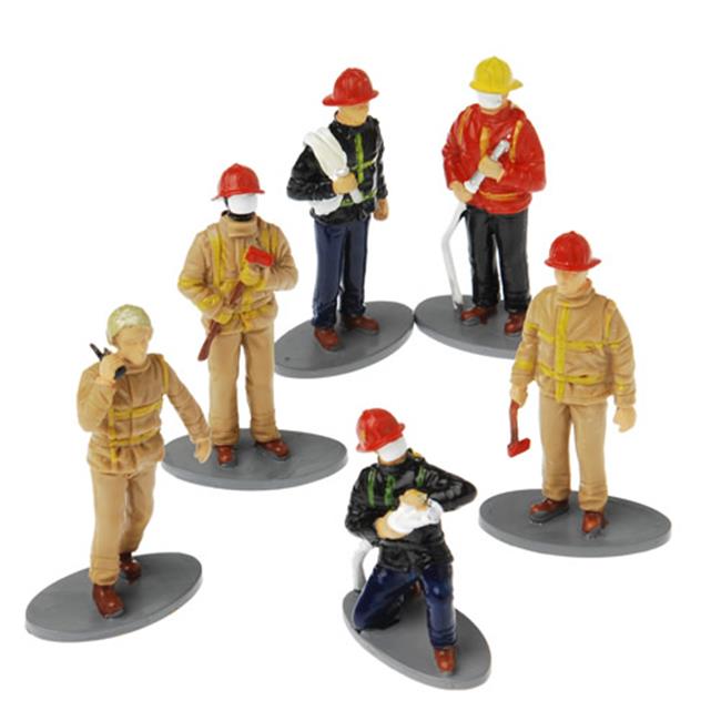 2454円 大人気の Firemen Action Figures - Big Bucket of Firefighters Huge 100 Piece Set