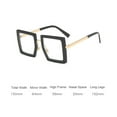 thumbnail image 3 of GIJNRIUIUA Under $5 Glasses, Eye Glasses, Blue Light Readers, Computer Readers, Lightweight Reader Eyeglasses Black Frame, 3 of 4