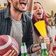 thumbnail image 2 of GOOHOCHY Megáfono de plástico para animar, megáfono para fiestas, deportes, partidos, juegos, juguete para hacer ruido, 2 of 8