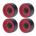 thumbnail image 2 of Roues à Billes RC, 4PCS 1,9 Pouces en Alliage d'Aluminium RC Roues à Billes pour SCX10 Axial I II III, 2 of 8
