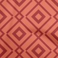 thumbnail image 1 of oneOone Rayon Red Fabric Geometric Sewing Craft Projects Fabric Prints By Yard 56 Inch Wide, 1 of 4