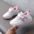 thumbnail image 2 of Fjofpr Shoes for Girls Clearance Sneakers for Girls Clearance Sneakers for Boys Clearance Toddler Toddler Infant Kids Baby Girls Boys Leather Breathable Soft Sneakers Shoes, 2 of 8