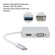 thumbnail image 4 of Adaptador USB C a VGA concentrador 4 en 1 USB C Plug and Play para oficina ANGGREK Otros, 4 of 8