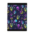 thumbnail image 3 of CHAQLIN Teen Wallet Skull Moon Easy to Access Children's Wallet for Outdoor, Polyester Slim Trifold Card Wallet, 3 of 7