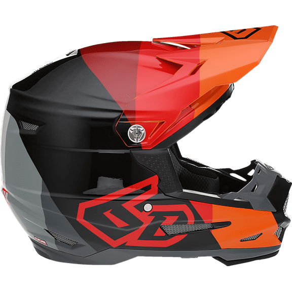 6D Helmets ATR-2 Offroad Motocross Helmet - Range - Red - XS