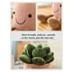 thumbnail image 5 of Juguete de peluche, decoración de almohada de peluche con maceta de 13.7 pulgadas, juguete suave y esponjoso con plantas suculentas, almohada para amigo, multicolor (beige-suculento) JM, 5 of 5