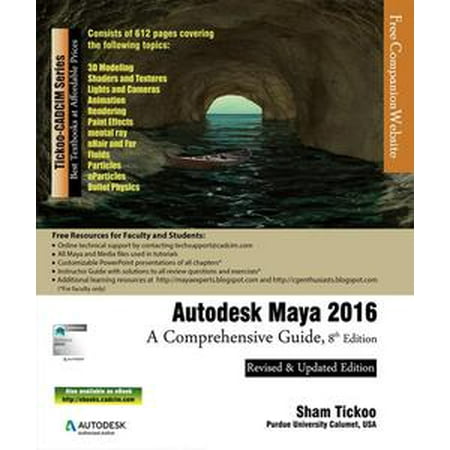 Autodesk Maya 2016: A Comprehensive Guide - eBook