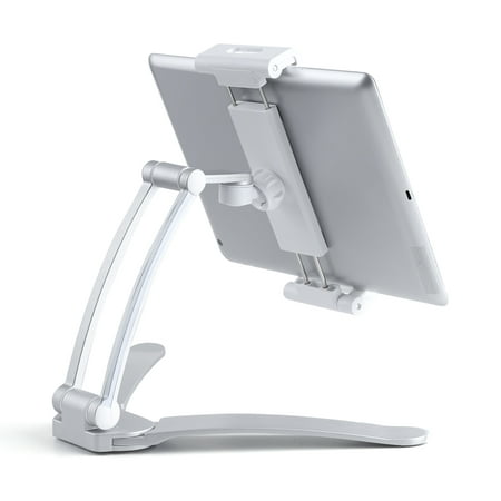 onn. 2-in-1 Tablet Stand Holds Most Devices with 5.5''-12.9'' Screens, Rotates up to 360º