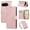 Rosegold, variant on ELEHOLD Case for Google Pixel 9A, Flower Embossed Flip Leather Wallet Phone Case with 3 Card Slots & Wrist Strap,Rosegold