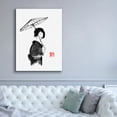 thumbnail image 5 of Epic Graffiti 'Geisha Umbrella' by Pechane, Canvas Wall Art, 40"x54", 5 of 8