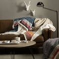 thumbnail image 3 of Fair Isle Steel Throw by Eddie Bauer, 3 of 5