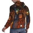 thumbnail image 4 of Lsque Five Nights At Freddy'S Pattern Casual Men's Hoodie,Hooded Sweatshirt with Kangaroo Pocket,Pullover Hoodie-3X-Large, 4 of 8