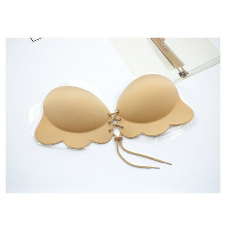 

Hunpta Collection of women s invisible bra with silicone breast patch