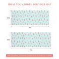 thumbnail image 6 of Summer Swimmers Yoga Towel for Hot Yoga Non Slip, Cartoon Swimming Girls Boys Sports Yoga Mat Towel Absorbent Yoga Sweat Towels Microfiber Hot Yoga Blanket for Bikram Pilates 26"x70", 6 of 7