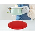 thumbnail image 5 of Unique Bargains Placemats Set of 6 Faux Leather Red, 5 of 7