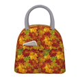 thumbnail image 1 of Disketp Vintage maple leaf autumn Bolsa Térmica para Almuerzo, Lonchera con Abertura Amplia y Gran Capacidad, Organizador Reutilizable para Mujeres, Hombres y Adultos, 1 of 6