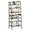 Walnut, variant on Ladder Shelf, 4-Tier Bookshelf, Bamboo Leaning Bookcase, Display Storage Rack Organizer, Freestanding Flower Plant Stand for Living Room, Home Office, Kitchen, Natural