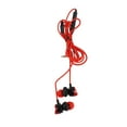 thumbnail image 2 of Auriculares para juegos con cable, control de alambre de auriculares de juegos de micrófono dual cómodos alas curvas de 4.6 pasteles de longitud con micrófono de auge desmontable, 2 of 6