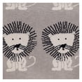 thumbnail image 5 of HomeStock Artisanal Abode Transitional Knitted 32" X 40" Throw Blanket, Small Throws for Couches, Cozy Knitted Blanket for Living Room Sofas, Giraffe Pattern-Color:Lion, 5 of 10