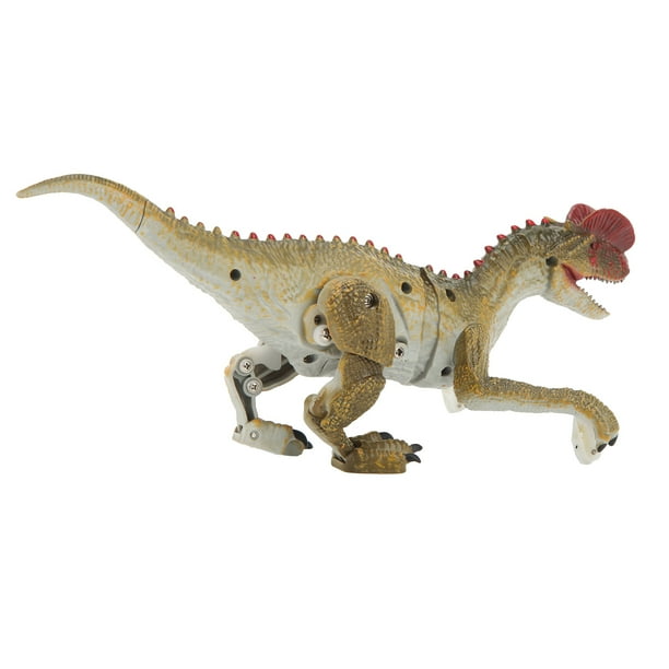 Modelo de dinosaurio teledirigido 2.4G Rugido de caminata realista educacion RC juguete de dinosaurio infantil Dilophosaurus Bodega Aurrera en linea