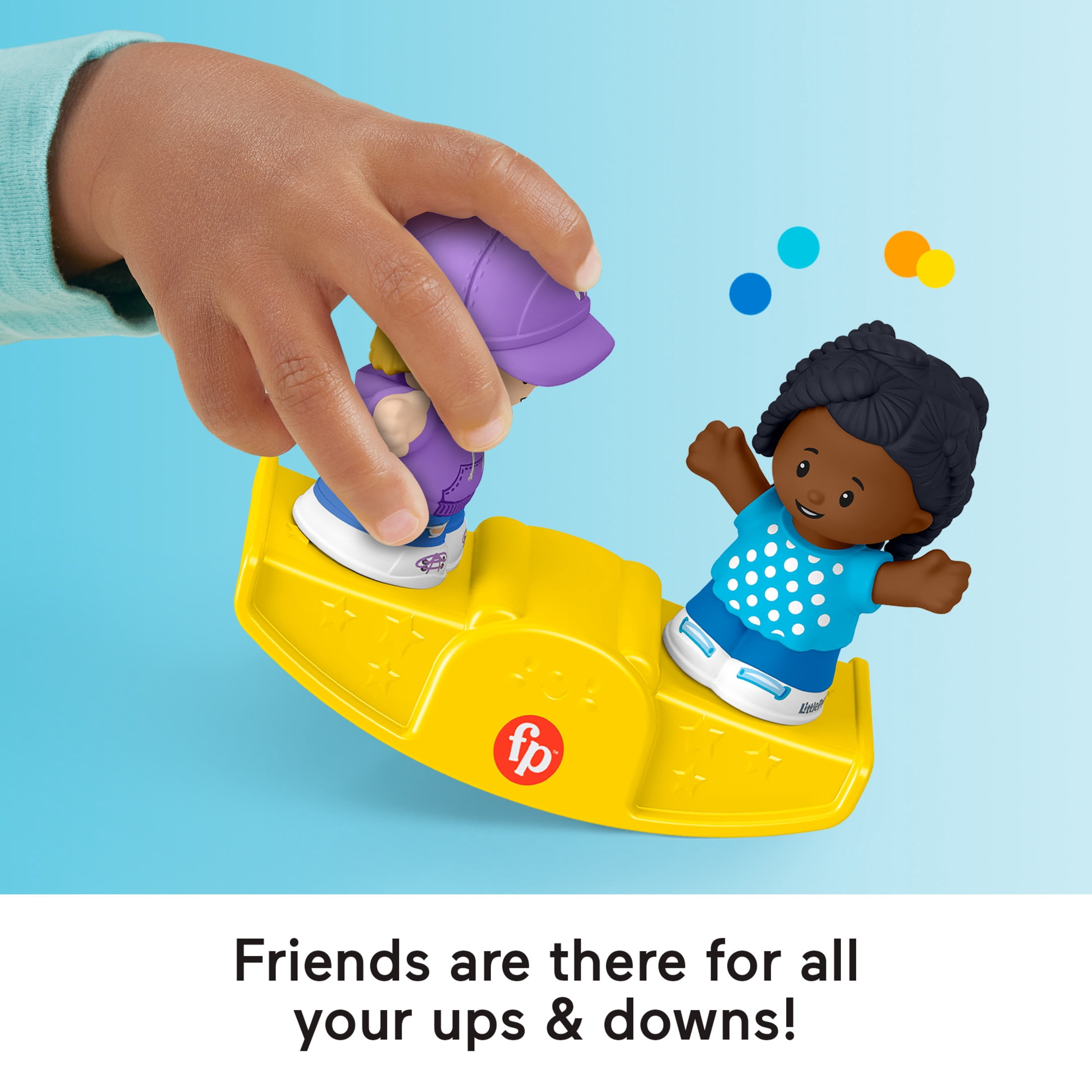Fisher-Price Little People Play for All Figure and Accessory Pack for Toddlers, 9 Pieces