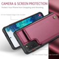thumbnail image 3 of for Samsung Galaxy S20 FE Case with Card Holder, Wallet Case for Women Men with RFID Blocking, Durable Leather Kickstand Magnetic Clasp Shockproof Phone Case for Samsung Galaxy S20 FE, 3 of 12