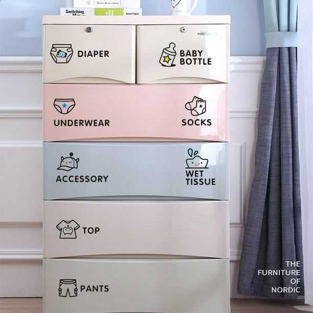 OAVQHLG3B Dresser Labels for Kids stickers for kids Boy Drawers