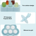 thumbnail image 3 of Molde para paletas de silicona, molde para paletas, molde popular para helado DIY para niños, molde para paletas, 3 of 5