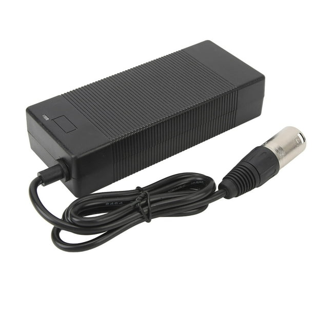 Cargador De Batería Para Bicicleta Eléctrica, Conector Macho XLR De 42V 2A Para Carga Rápida Con Protección Inteligente, Voltaje Estable
