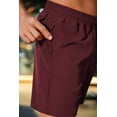 thumbnail image 3 of Pinspark Men's Gym Workout Shorts - 7" Quick Dry Running Athletic Shorts with Towel Loop and Zipper Pockets, 3 of 8