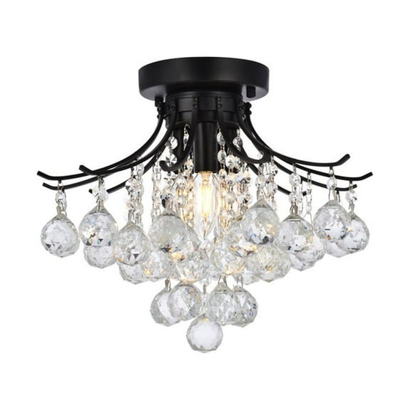 Toureg 19 inch black flush mount