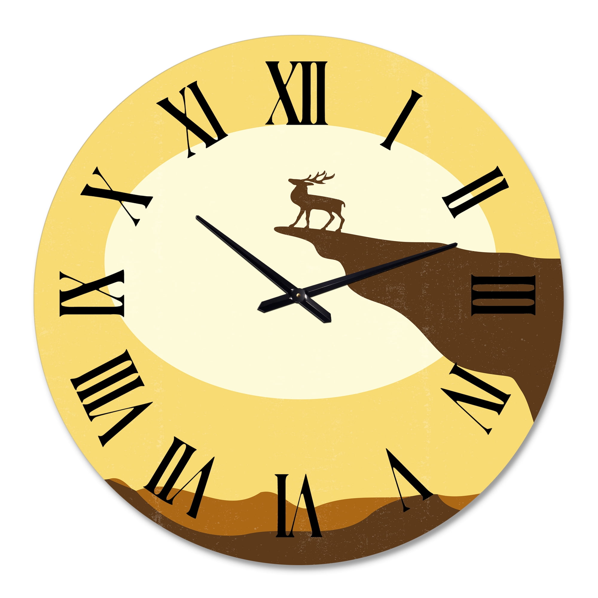 Designart 1 in Quartz Wall Clock