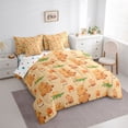 thumbnail image 2 of Erosebridal Cartoon Capybara Kid Bedding Comforter Set, Cute Crocodile Animal Queen Bedding Sets, 7-Piece, 2 of 7