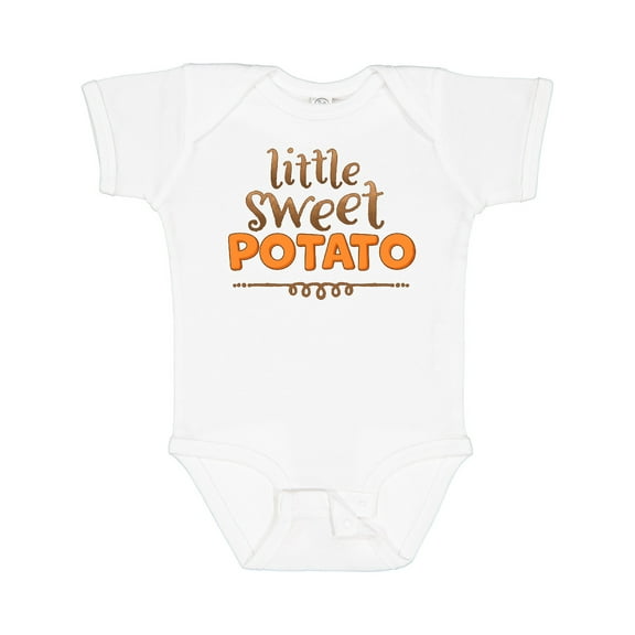 Inktastic Thanksgiving Little Sweet Potato Boys or Girls Baby Bodysuit