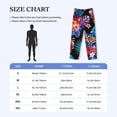 thumbnail image 4 of Naloa Tropical Palm Leaves Pajama Pants Men, PJ Bottoms, Sleep & Lounge Pants-Small, 4 of 6