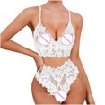 thumbnail image 4 of Bigersell Women Cotton Underwear Clearance Seamless Cheeky Underwear Women Period Panty Style P-434 Spandex Shaping Panties Bikini Thongs Briefs High Waist Women's Panties White S, 4 of 4