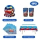 thumbnail image 4 of Decoraciones de cumpleaños de Disney Pixar Cars Vajilla Vasos de papel Platos Mantel Globos de Rayo Mcqueen Suministros de cumpleaños para niños, 4 of 5