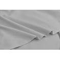 thumbnail image 5 of 7 Piece Bamboo Sheets Set-Silky-Stronger Than Cotton Cool Sheets-Wrinkle Free-Deep Pockets 16"-Extremely Soft Bamboo Rayon Sheets-Split King,Silver, 5 of 5