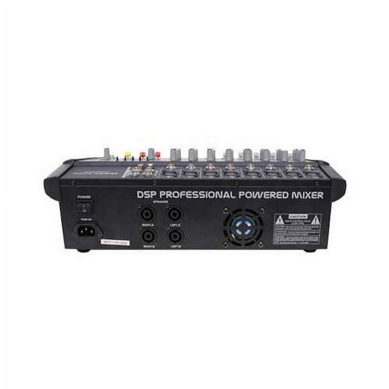 LandSlide 8P - 8 Channel DSP Professional Powered Mixer