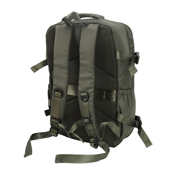 Paquete Trasero Con Bomba, Mochila de compresión para Vieges, Mochila de 27 Litros con sello de vacío, Paquete Trasero de Negocios, Bolsas de Puerto de Carga USB Mochila de Viaje