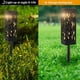 thumbnail image 3 of 4 Piezas Luz Solar de Jardín con Estaca de Tierra Lámparas Solares LED Blancas Cálidas Antorcha Solar de Jardín para Exteriores Luz Decorativa de Jardín para Jardín Patio Aceras Césped, 3 of 5