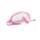 thumbnail image 2 of Gafas de natación unisex con montura grande, cómodas, impermeables. Bolsa transparente rosa, 2 of 9