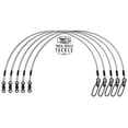 thumbnail image 2 of Lot de 5 80 lb 36 Pouces Premium Fluorcarbon Tooth Shield Tackle Musky Leaders Muskie Pike Leader (Roule à Billes), 2 of 4