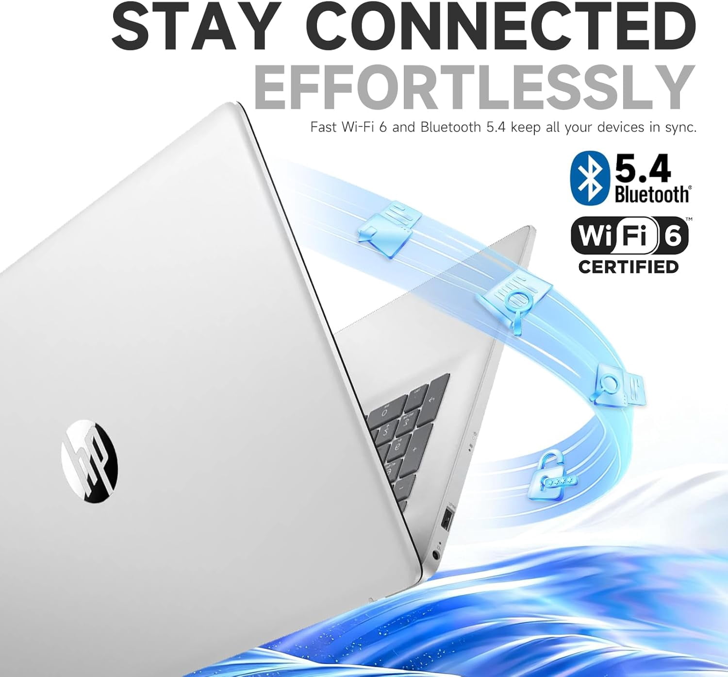 HP 17 inch Laptop, Intel 8 Cores i3-N305, 32GB RAM, 1TB SSD, AI Copilot, Windows 11 Pro